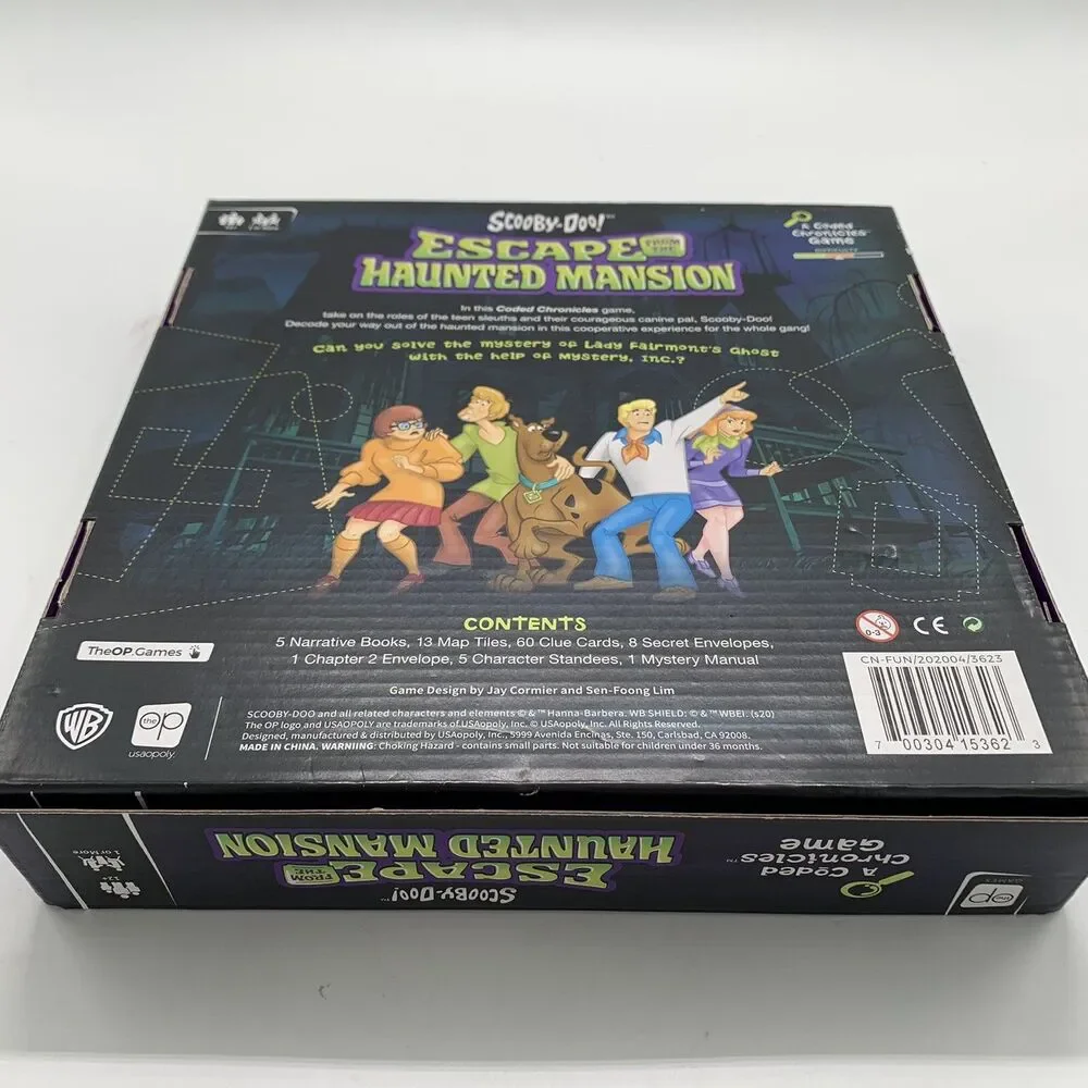 Scooby Doo Escape from the Haunted Mansion A Coded Chronicles Game Complete